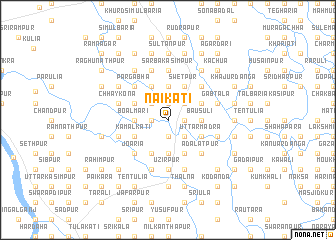 map of Naikāti