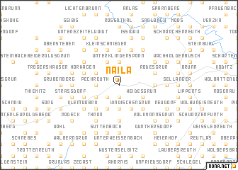 map of Naila
