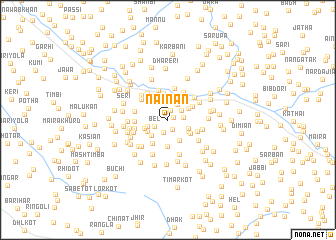 map of Nainān