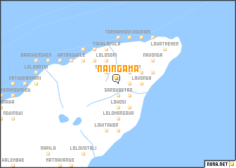 map of Naïngama