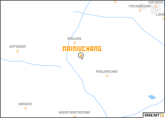 map of Nainiuchang