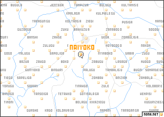 map of Naiyoko