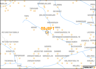 map of Najaft