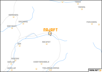 map of Najaft