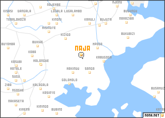 map of Naja
