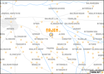 map of Najem