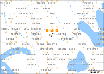 map of Najiri