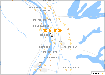 map of Naj‘ Jūdah