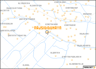 map of Naj‘ Sīdī Dūmayn