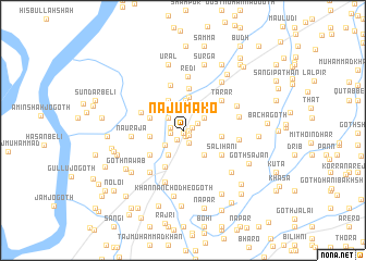 map of Nāju Māko