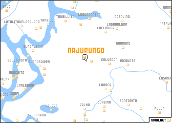 map of Najurungo