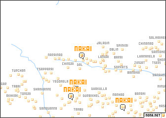 map of Nakai