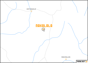 map of Nakalala