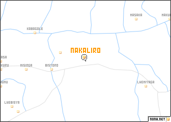 map of Nakaliro