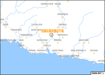 map of Nakambuta