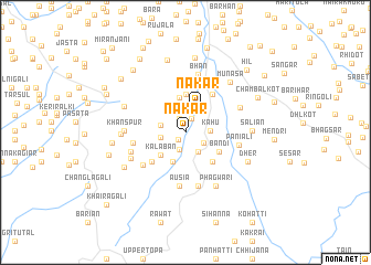 map of Nakar