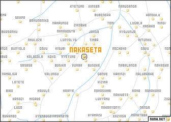 map of Nakaseta