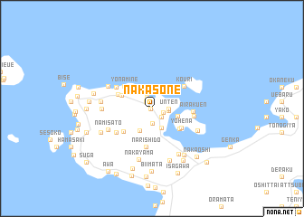 map of Nakasone