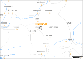 map of Nakasu