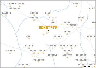 map of Nakatete