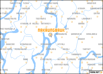 map of Nakaungbauk