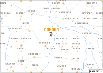 map of Nakawa