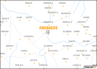 map of Nakawere
