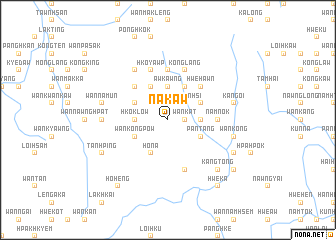 map of Nākaw