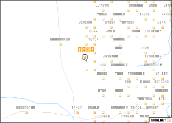 map of Naka