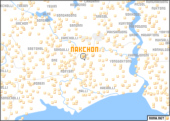 map of Nakch\