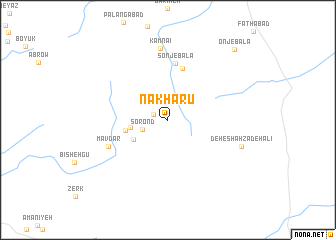 map of Nakharū