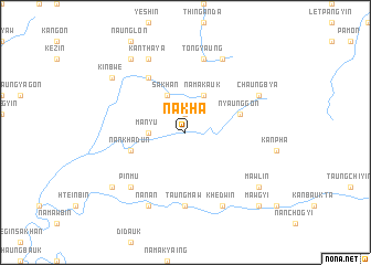 map of Nakha