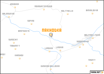 map of Nakhodka