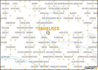 map of Nakielnica