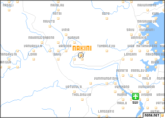 map of Nakini