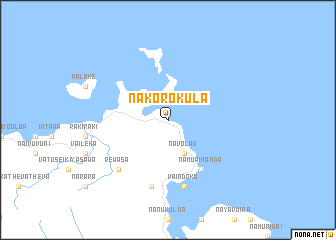 map of Nakorokula