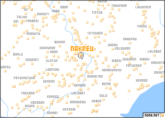 map of Nakreu
