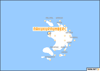map of Nakukur Number 2
