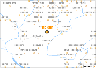 map of Nākun