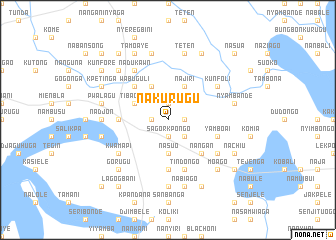 map of Nakurugu
