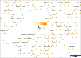 map of Nā-kyeng