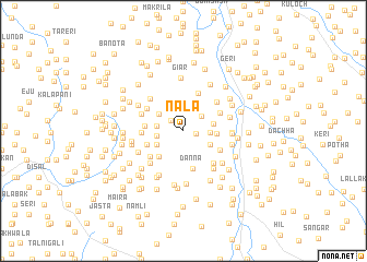 map of Nala