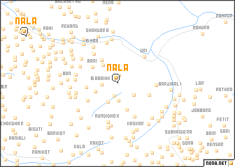 map of Nala