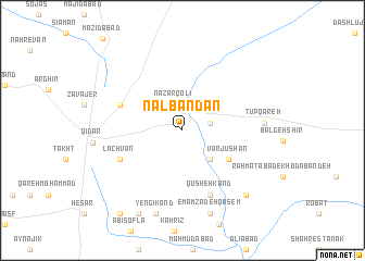 map of Na‘lbandān