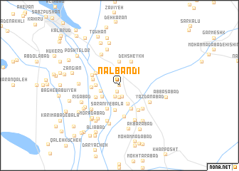 map of Na‘lbandī