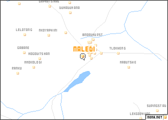 map of Naledi