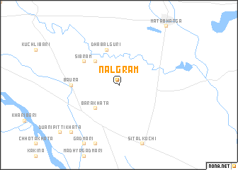 map of Nalgrām