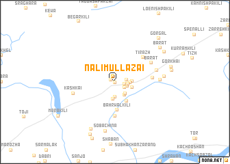 map of Nāli Mullāzai