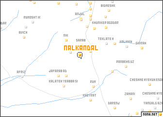 map of Na‘l Kandal