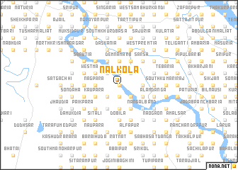 map of Nalkola